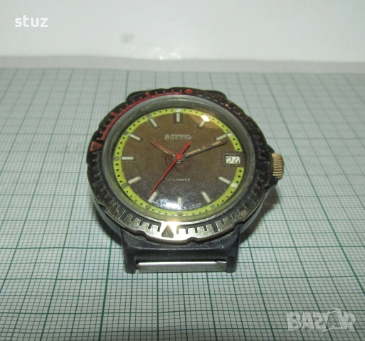 Часовник Восток, тип Командирские, снимка 5 - Антикварни и старинни предмети - 53167283