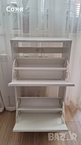 Шкаф за обувки BISSA - IKEA, снимка 7 - Портманта - 53452634