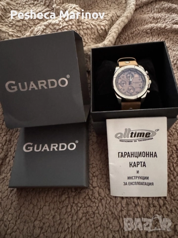 Часовник - Guardo, снимка 5 - Мъжки - 55854419