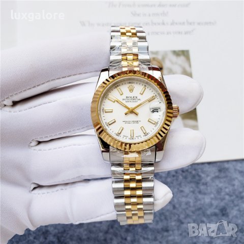 Дамски часовник Rolex Lady-Datejust White Dial с автоматичен механизъм