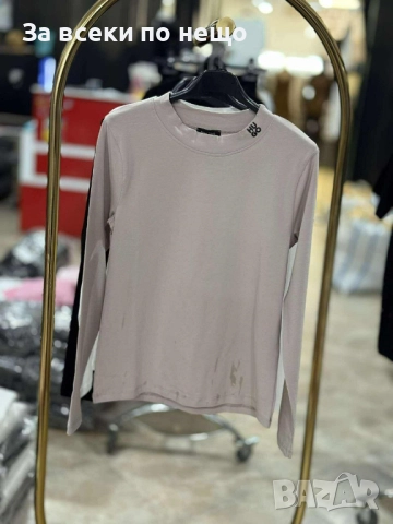 Hugo Boss Дамска Блуза С Дълъг Ръкав Хуго Бос - Бежова, Черна Или Бяла Код BS-94, снимка 3 - Блузи с дълъг ръкав и пуловери - 52025068