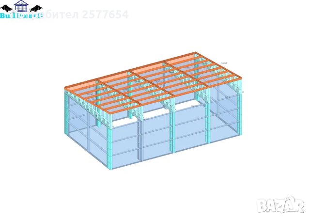 ЛИЗИНГ - Халета, Хале, Магазини, Магазин, Складове 60м2-10м х 6м х 3, снимка 8 - Строителни материали - 44160874