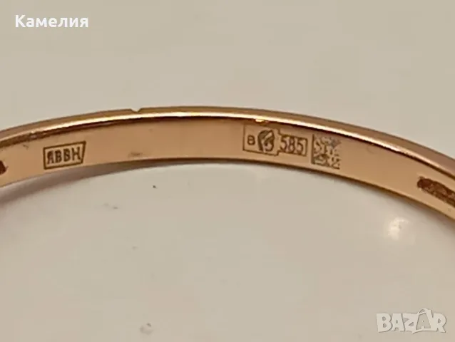 Руско злато. Пръстен , снимка 11 - Пръстени - 55831659