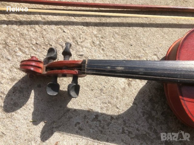стара цигулка, снимка 5 - Антикварни и старинни предмети - 44175970