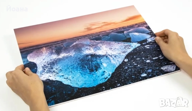 Християнска картина с лъва и агнецът Божий, снимка 4 - Картини - 52162873