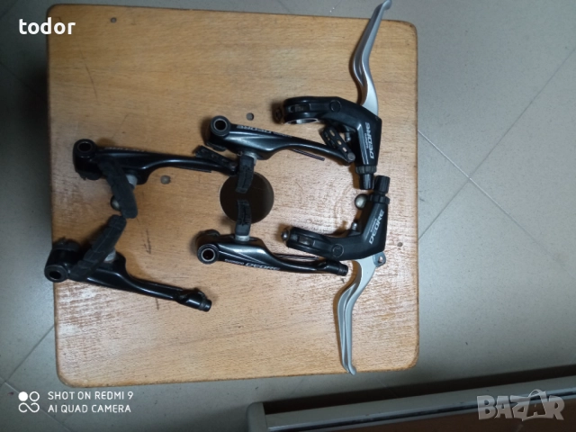 комплект спирачки деоре , снимка 2 - Части за велосипеди - 52574991