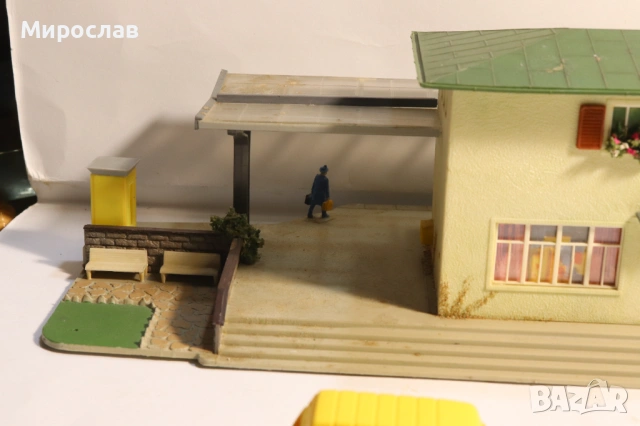 FALLER? KIBRI? VOLLMER H0 1/87 СГРАДА ВАГОН ВЛАК ЖП, снимка 7 - Колекции - 53802794