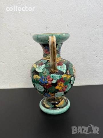 Керамична амфорна ваза - Монако. №7757, снимка 5 - Антикварни и старинни предмети - 52822201