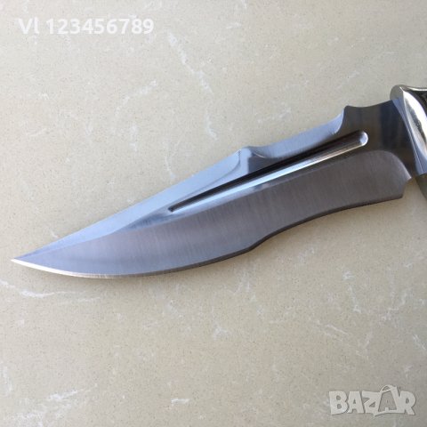 Стабилен и тежък ловен нож, кания 190 х305, снимка 2 - Ножове - 42249321