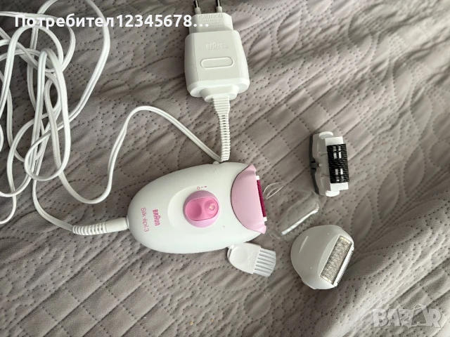 Дамски епилатор Braun silk-epil 3 + подарък преса