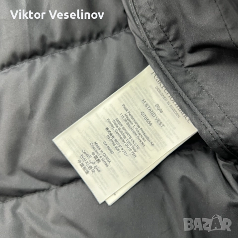 Peak Performance Мъжка Жилетка Гъши Пух 2XL Черна Down Vest, снимка 12 - Якета - 52842973