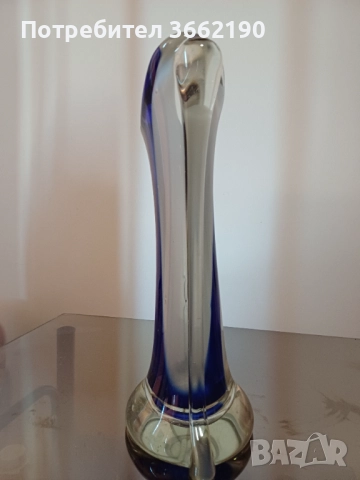 Висока ваза Мурано, снимка 2 - Вази - 52868973