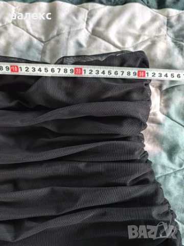 Чисто черна официална рокля в размер S/М, снимка 4 - Рокли - 53708957