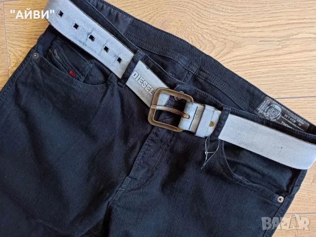 DIESEL Оригинални мъжки еластични дънки, снимка 12 - Дънки - 49730345