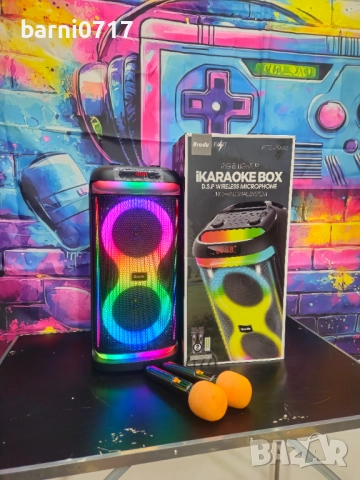 Караоке блутут Тонколона Brodu BTS-1992, снимка 2 - Караоке - 52539881