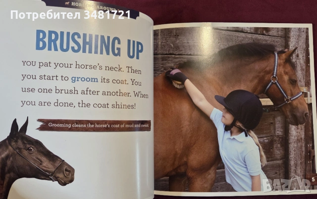 Грижа за конете / Caring for Horses, снимка 3 - Енциклопедии, справочници - 53748583