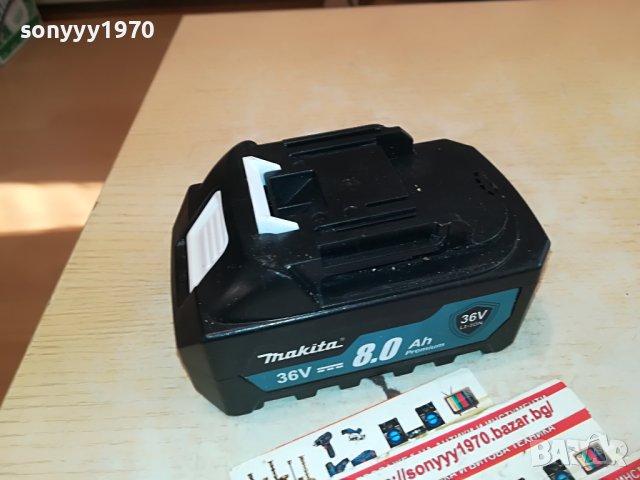 makita li-ion 36v battery 0201231659, снимка 9 - Други инструменти - 39162371