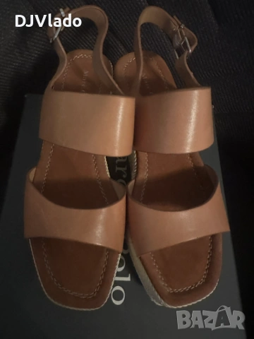 Кожени сандали Marc O Polo номер 40, снимка 3 - Сандали - 53787714