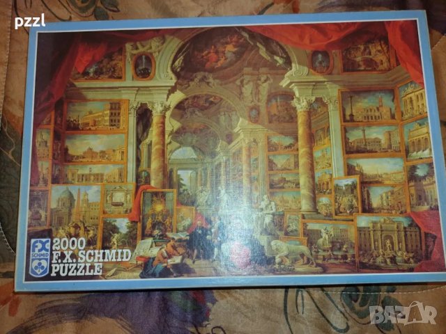 Пъзел "Picture gallery" Paolo Paninni 2000г. FX Schmid 2000 части, снимка 1