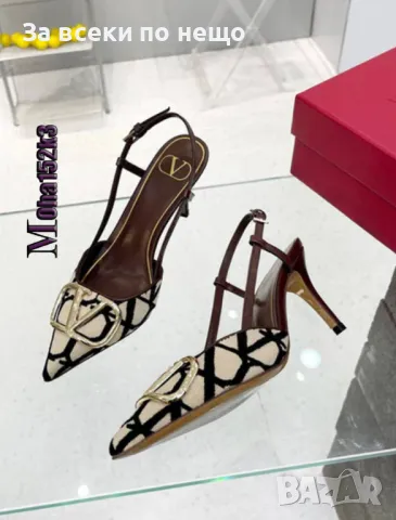 Дамски сандали на ток Valentino - Налични различни цветове  Код D1024, снимка 3 - Сандали - 47401285