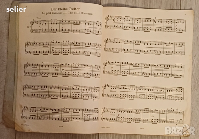 Това е издание на „Детски албум“ (Jugend-Album), Опус 39 от известния руски композитор Пьотър Илич Ч, снимка 4 - Художествена литература - 53414186