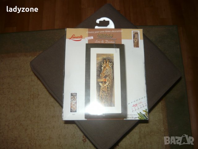 Lanarte - Холандски гоблен Ланарте - жирафи за шиене, снимка 3 - Гоблени - 35837365