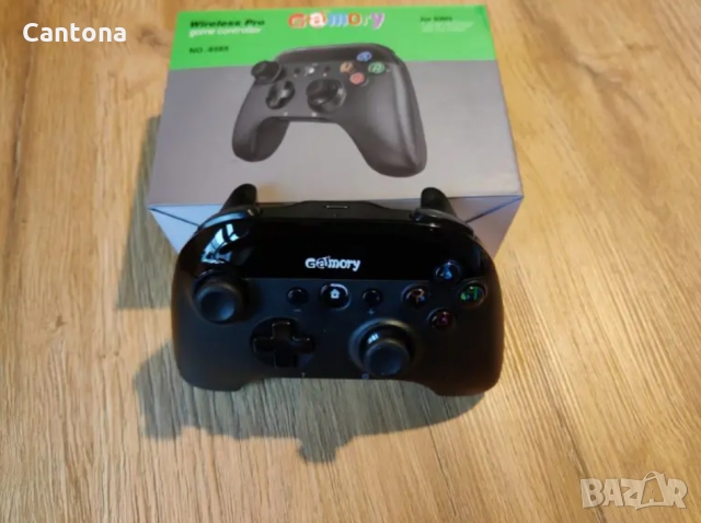 Gamory Wireless Pro Controller, безжичен контролер джойпад за Nintendo Switch конзола и компютър, снимка 3 - Аксесоари - 36039559