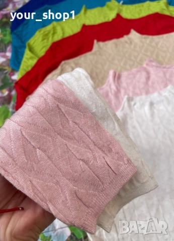 Дамска блуза  финно машинно плетиво , снимка 4 - Блузи с дълъг ръкав и пуловери - 52155101