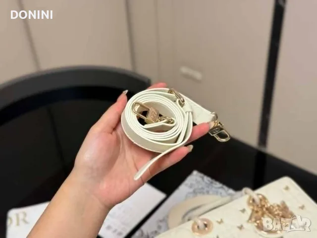 Christian Dior Дамска чанта, кожа, снимка 6 - Чанти - 56339735