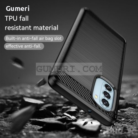 Motorola Moto G51 5G Противоударен Силиконов Гръб - Карбон , снимка 6 - Калъфи, кейсове - 36235064