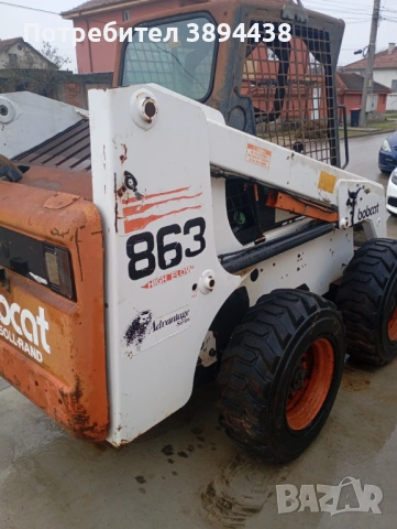 Мини челен товарач бобкат 863 турбо, снимка 5 - Индустриална техника - 53461712