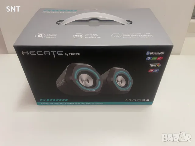 Геймърскa Аудио система Edifier - G1000, 2.0, черна, снимка 4 - Bluetooth тонколони - 56274013