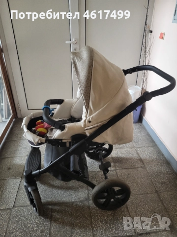 Бебешка количка 2в1, снимка 3 - Детски колички - 51988164