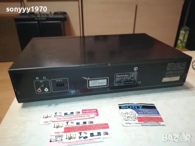 TECHNICS CD PLAYER-MADE IN GERMANY-ВНОС SWISS 0711241800, снимка 10 - Ресийвъри, усилватели, смесителни пултове - 47882200