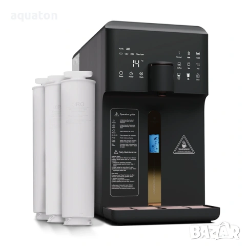 Компактен диспенсър 4 в 1 - Aquaton RO H+, снимка 2 - Други - 53691340