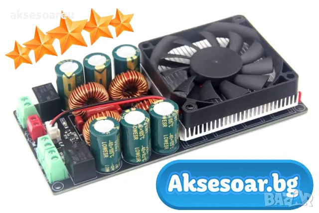 Нов качествен Мощен Цифров Стерео Усилвател HIFI клас D с висока мощност 2 x 600 W на готов Модул , снимка 8 - Ресийвъри, усилватели, смесителни пултове - 56084758
