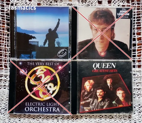 CDs - Queen, John Lennon, ELO