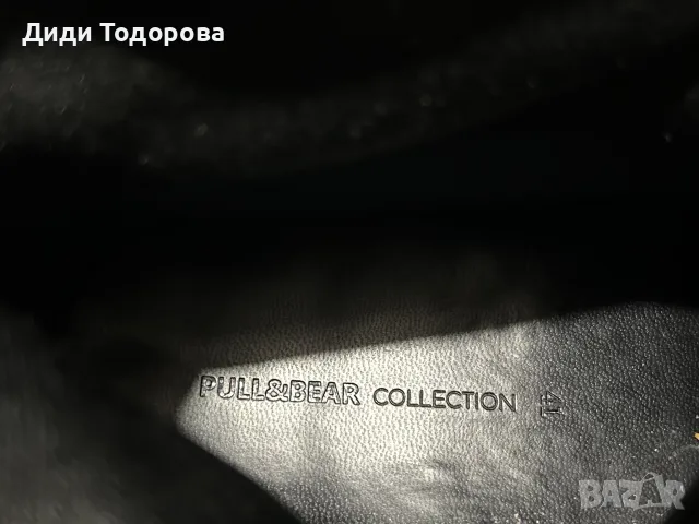 Pull & Bear COLLECTION дамски кубинки, снимка 7 - Дамски ботуши - 56370366