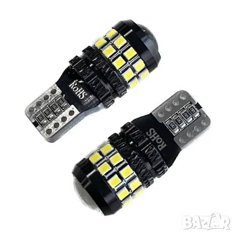 LED крушки T10 CANBUS 12-24V 2 броя за интериор, снимка 2 - Аксесоари и консумативи - 55864942