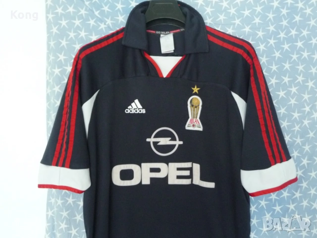 винтидж фланелка AC Milan футболна тениска Copenhagen 2013 Адидас Копенхаген Левски Милан 