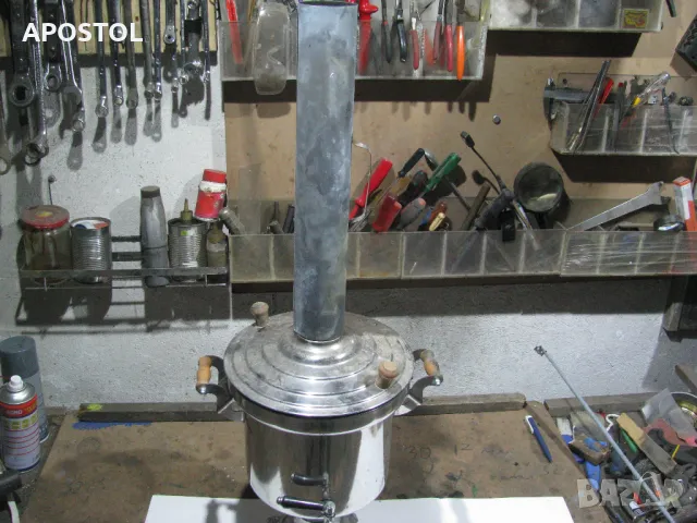 самовар на въглища, снимка 2 - Прибори за хранене, готвене и сервиране - 49144310