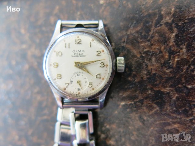 Дамски механичен ретро часовник OLMA POLO Waterproof 8360., снимка 5 - Дамски - 44294757