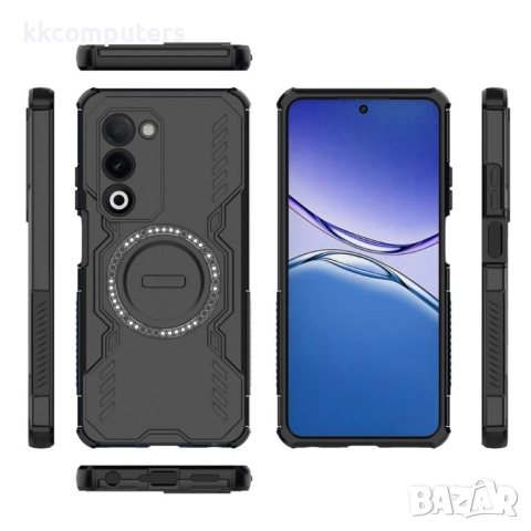 Oppo A5 5G магнитен калъф Butterfly Armor – PC + TPU - 5 цвята, снимка 6 - Резервни части за телефони - 51607414