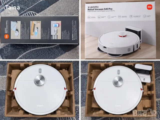 Прахосмукачка робот Xiaomi Robot Vacuum S40 Pro Wifi, снимка 5 - Прахосмукачки - 56214855