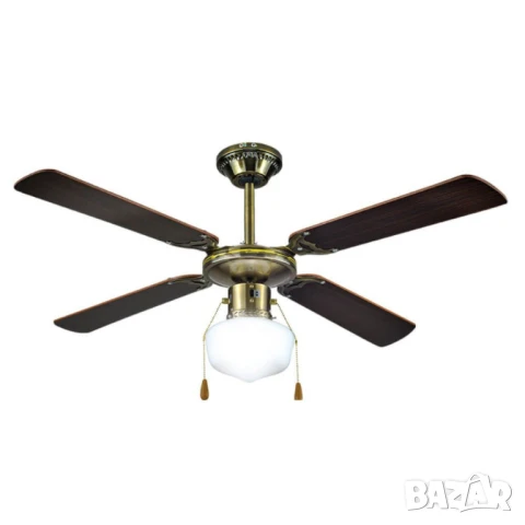 Вентилатор 42''  таванен, 60W осветление, 1бр крушки