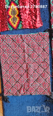 Ретро текстил с етно мотиви – калъфки, тишлайфер, снимка 4 - Други - 51200891