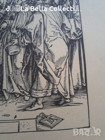 Литография Албрехт Дюрер с воден знак, снимка 7 - Други ценни предмети - 40873462