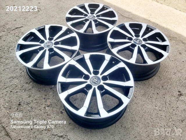 4 броя алуминиеви джанти за Toyota Corolla, Corolla-Hybrid, Avensis, Auris,Verso, Corolla Verso 16, снимка 7 - Гуми и джанти - 51050422