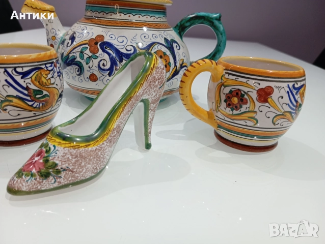 Керамичен италиански лот маркиран , снимка 13 - Сервизи - 52528024