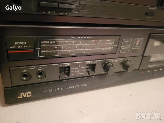 JVC A-GX1A, KD-X2G, усилвател, касеттен дек, снимка 4 - Аудиосистеми - 40987255